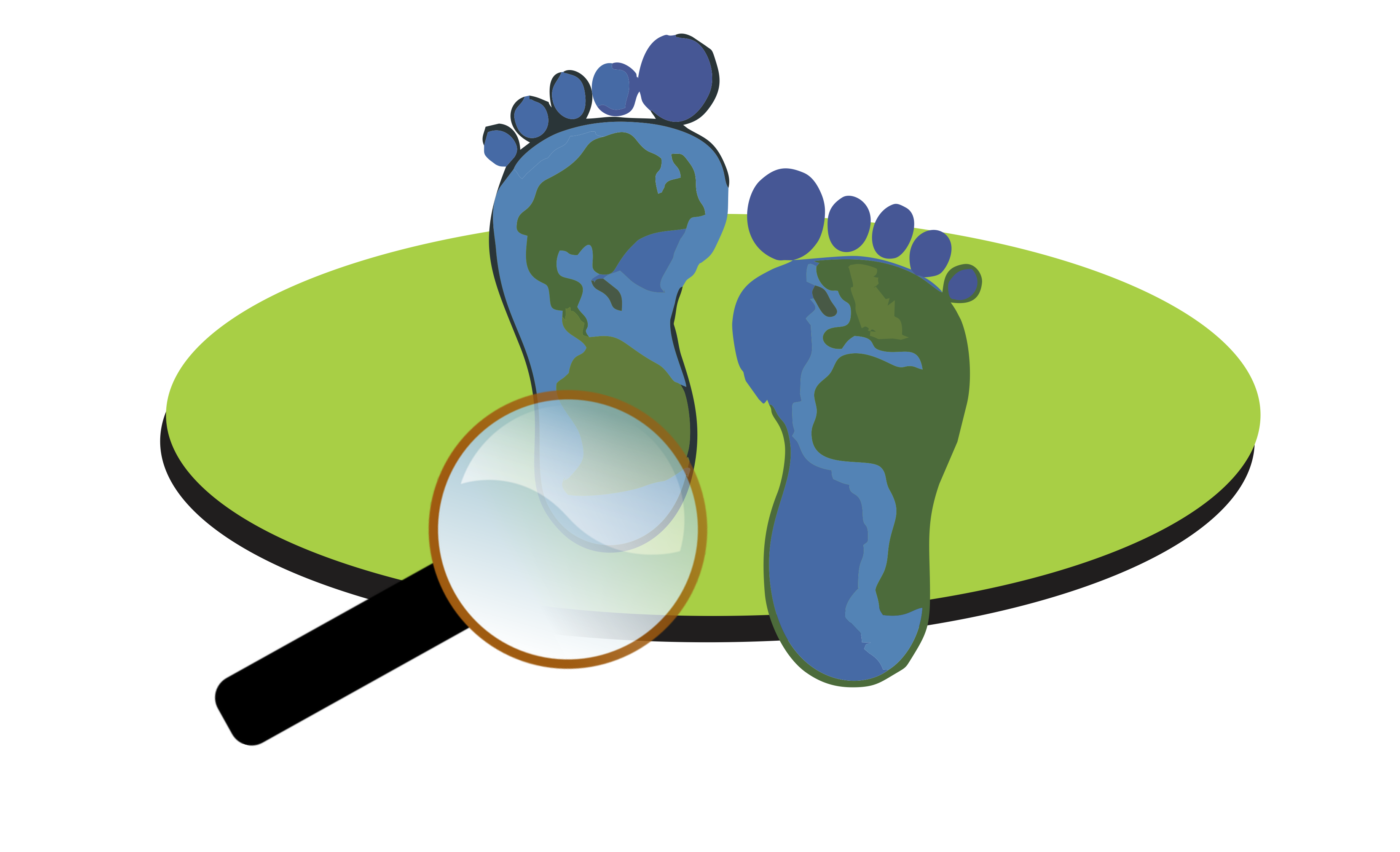 BUSCADORES DE HUELLAS - LOGO